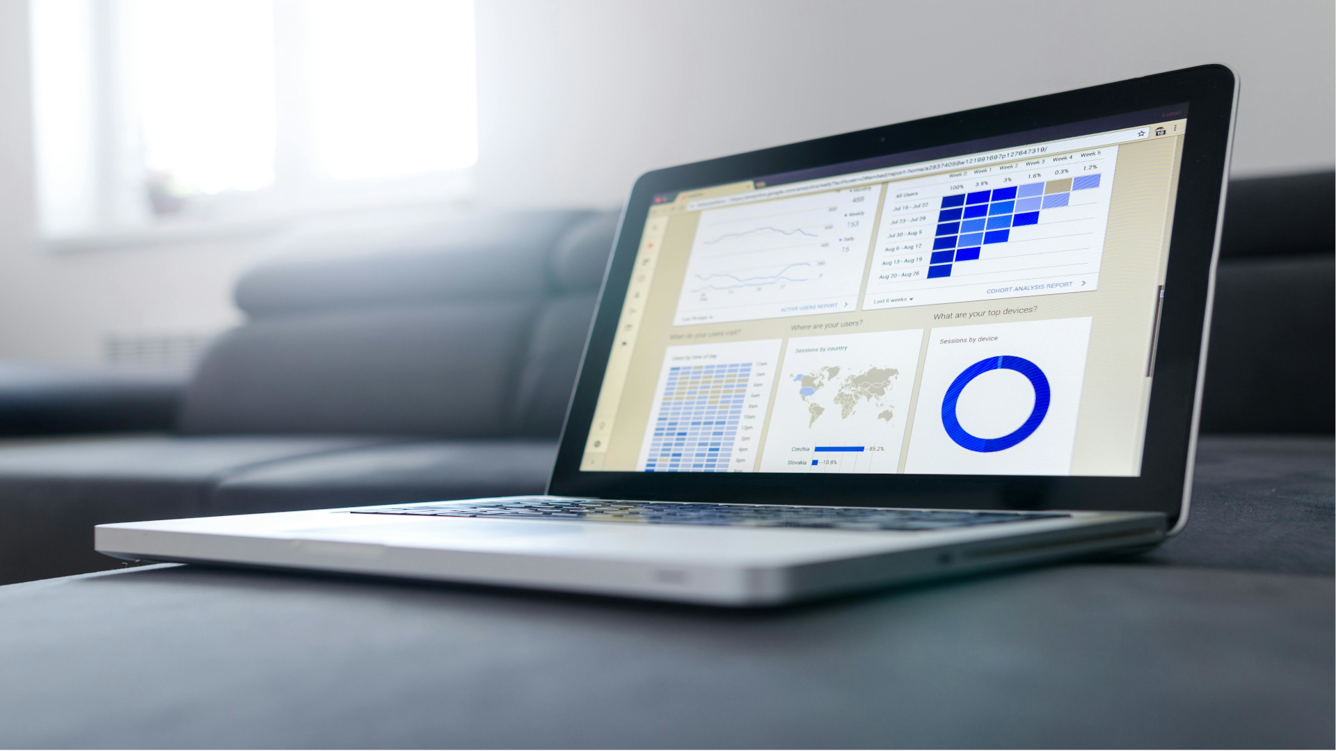 Image of a dashboard